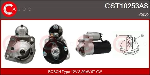 Startér CASCO CST10253AS