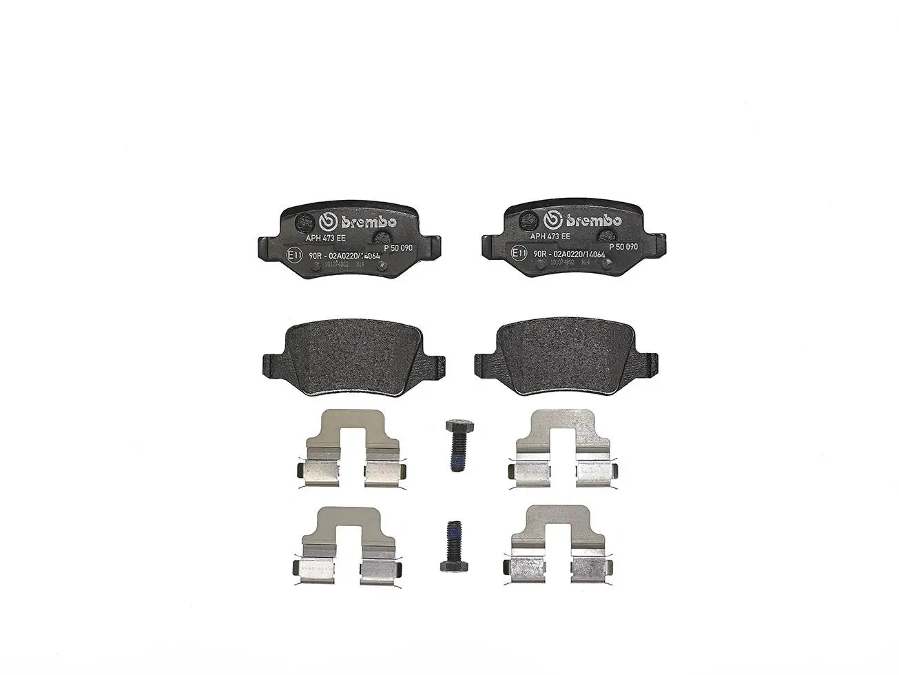 Sada brzdových destiček, kotoučová brzda BREMBO P 50 090