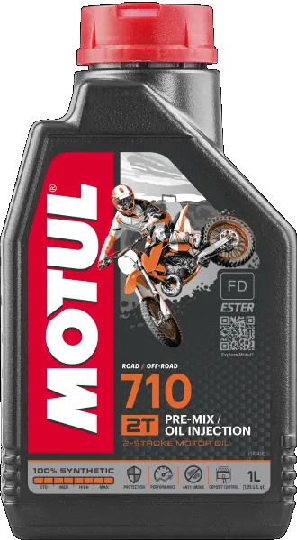 Motorový olej Motul 710 2T, 1L