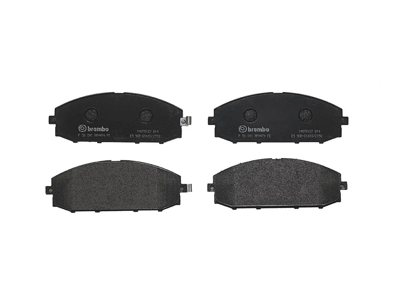 Sada brzdových destiček, kotoučová brzda BREMBO P 56 041