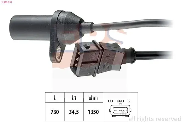 FACET Generátor impulsů, klikový hřídel 90157