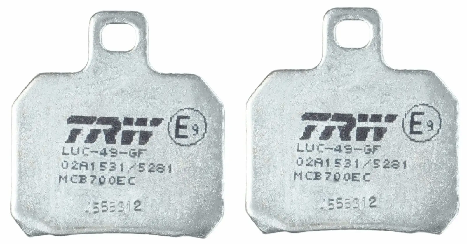 TRW ZF brzdové destičky KH266 ECO organické DERBI GPR 50 03-16, SENDA 50 07-17, GP1 125 06-11, PEUGEOT CITY STAR 10-, SUZUKI UH 125/150 BURGMAN 02-06,