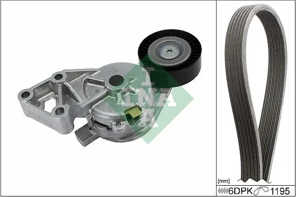 Sada žebrovaných klínových řemenů Schaeffler INA 529 0465 10