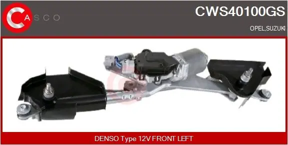 Systém čištění skel CASCO CWS40100GS
