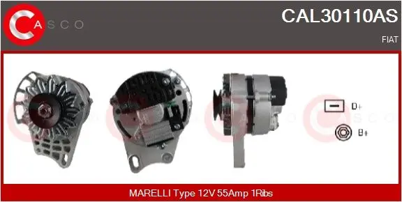 generátor CASCO CAL30110AS