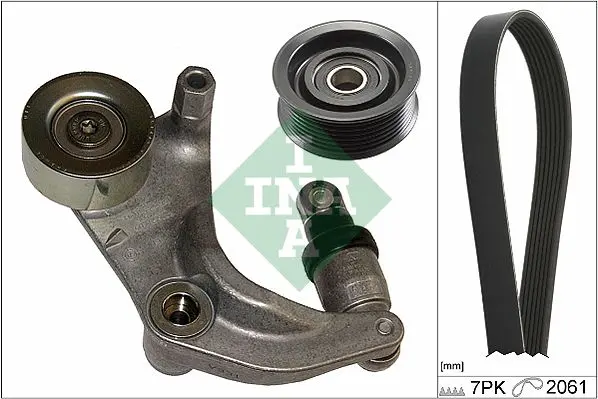 Sada žebrovaných klínových řemenů Schaeffler INA 529 0152 10