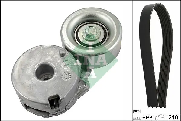Sada žebrovaných klínových řemenů Schaeffler INA 529 0225 10