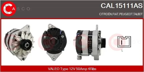 generátor CASCO CAL15111AS