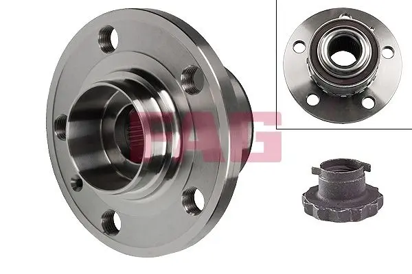 Sada ložisek kol Schaeffler FAG 713 6108 60