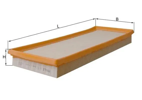 Vzduchový filtr KNECHT LX 522
