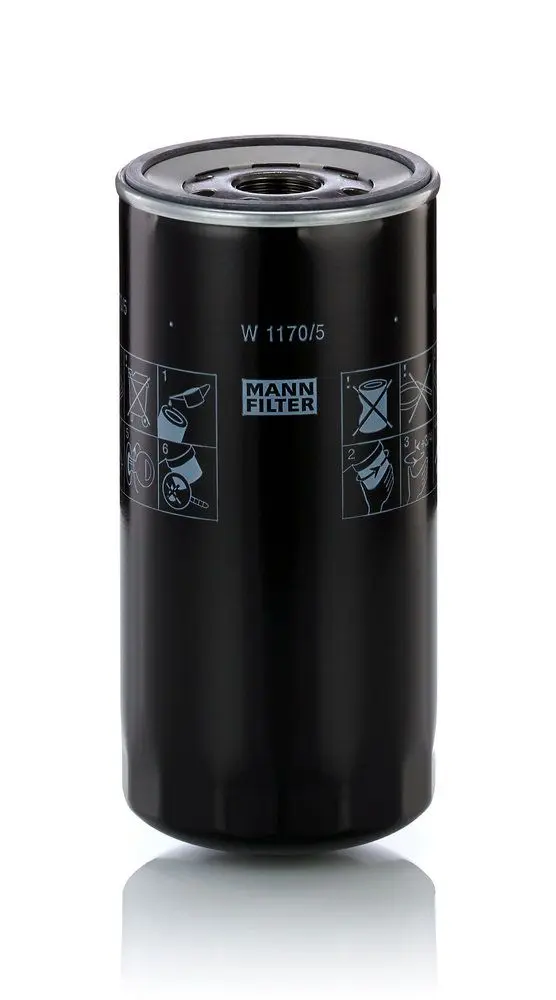 Olejový filtr MANN-FILTER W 1170/5