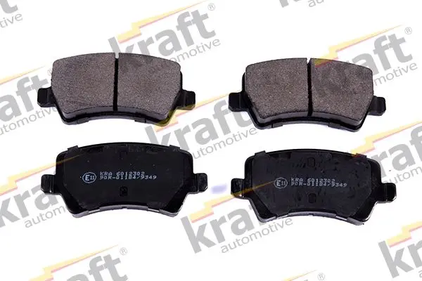 Sada brzdových destiček, kotoučová brzda KRAFT AUTOMOTIVE 6012302