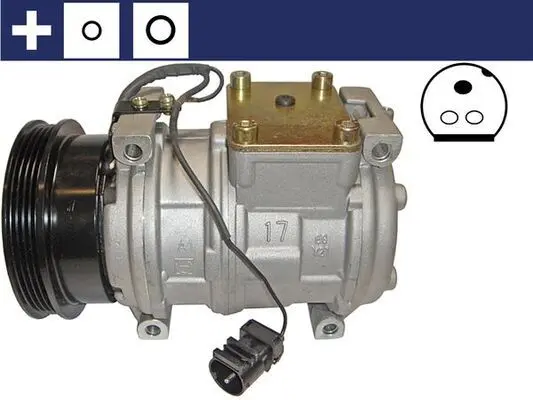 Kompresor, klimatizace MAHLE ACP 817 000S