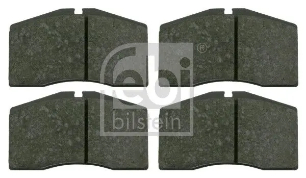FEBI BILSTEIN Sada brzdových destiček, kotoučová brzda 16514