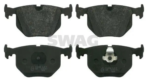 Sada brzdových destiček, kotoučová brzda SWAG 20 91 6175