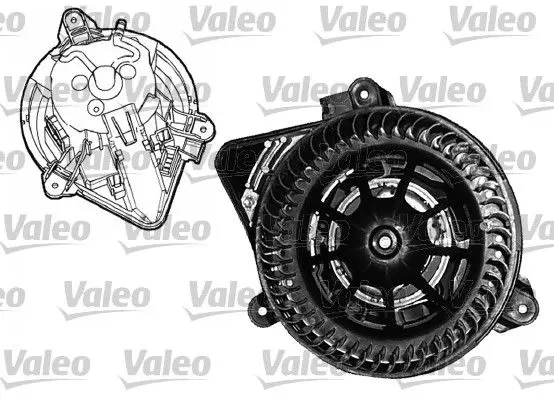 vnitřní ventilátor VALEO 698045