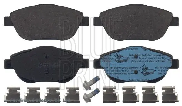 Sada brzdových destiček, kotoučová brzda BLUE PRINT ADP154208