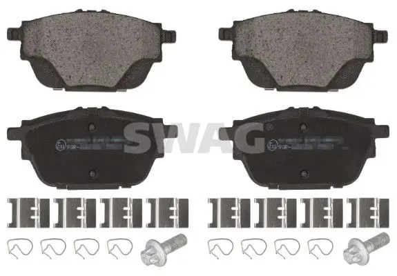 Sada brzdových destiček, kotoučová brzda SWAG 62 11 6242