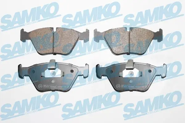 Sada brzdových destiček, kotoučová brzda SAMKO 5SP649