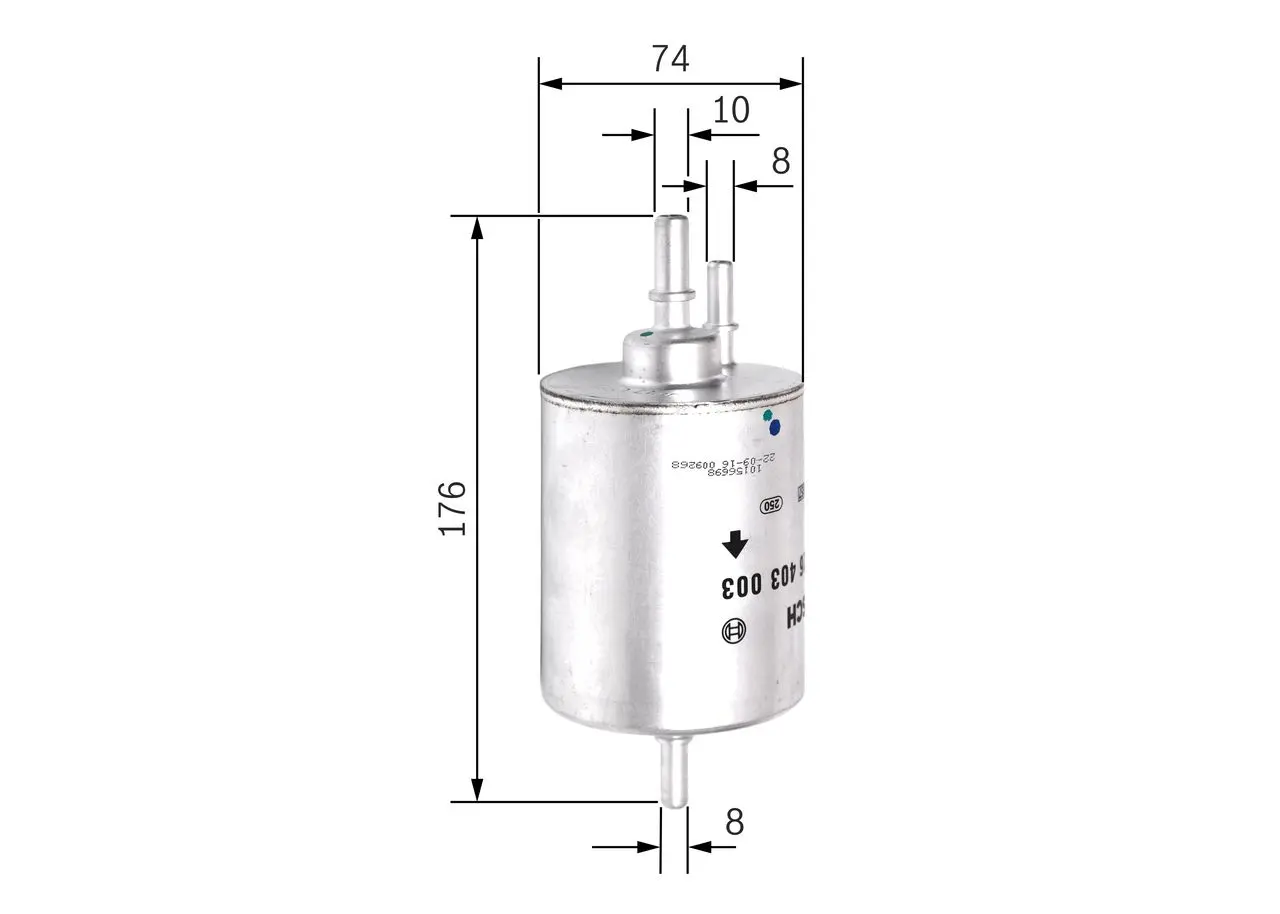 Palivový filtr BOSCH F 026 403 003