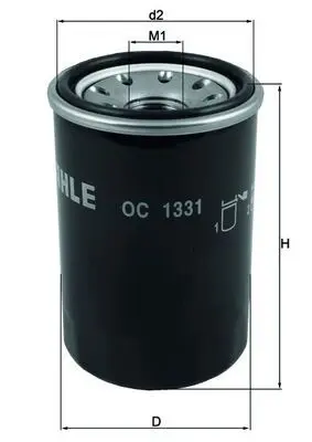 Olejový filtr KNECHT OC 1331
