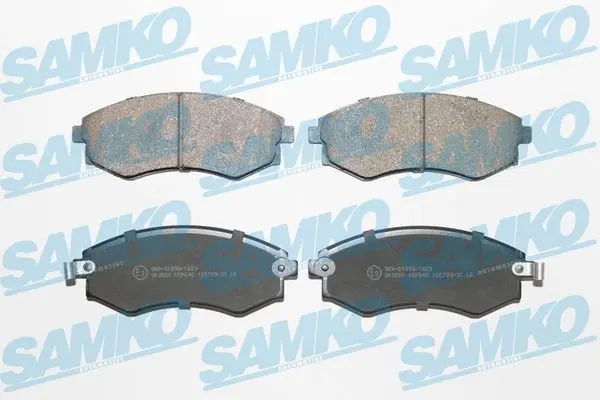 Sada brzdových destiček, kotoučová brzda SAMKO 5SP640