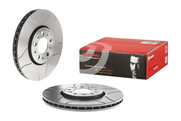 BREMBO Brzdový kotouč 09701076