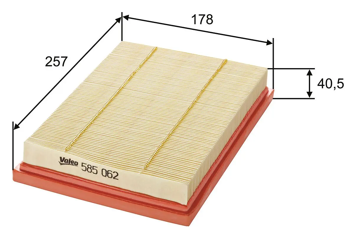 Vzduchový filtr VALEO 585062
