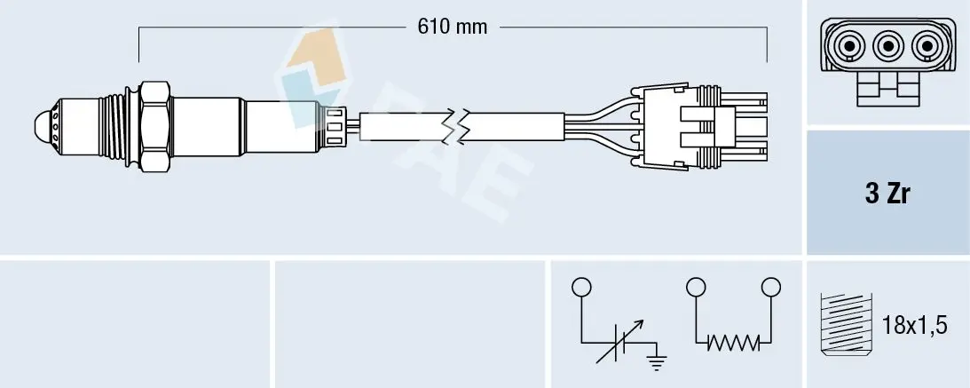 Lambda sonda FAE 77118