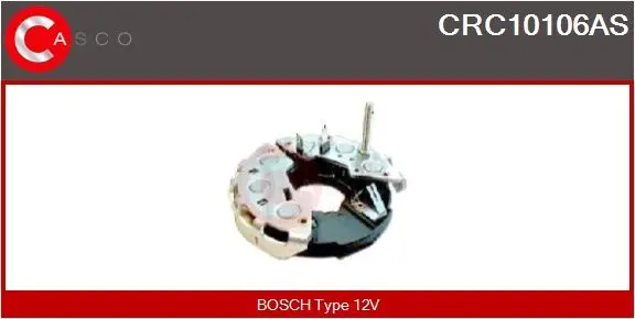 Usměrňovač, generátor CASCO CRC10106AS