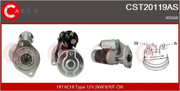 Startér CASCO CST20119AS