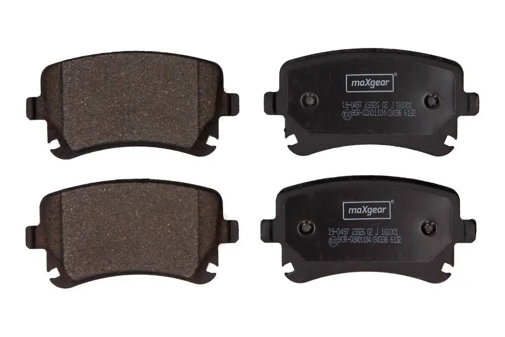 Sada brzdových destiček, kotoučová brzda MAXGEAR 19-0497
