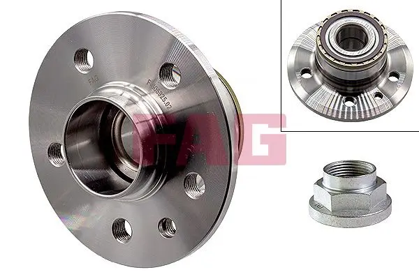Sada ložisek kol Schaeffler FAG 713 6203 20