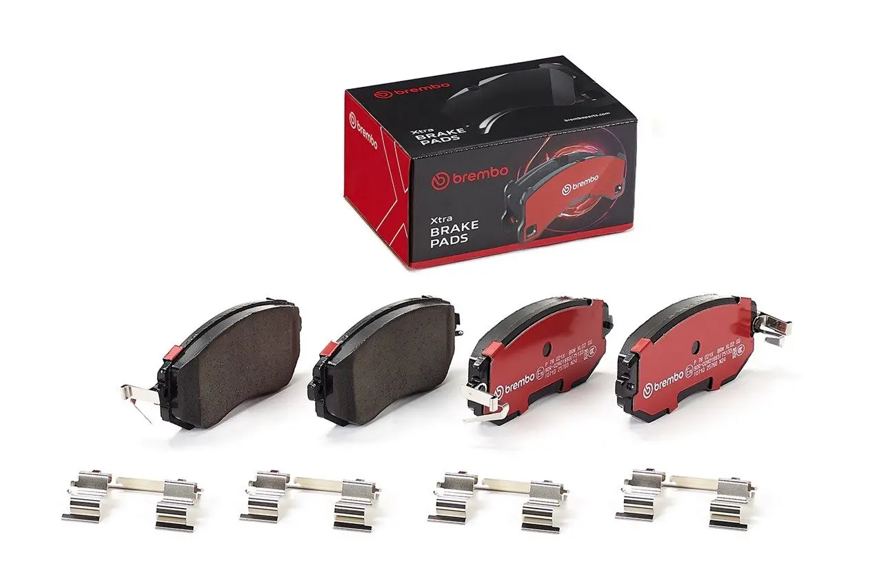 Sada brzdových destiček, kotoučová brzda BREMBO P 78 021X