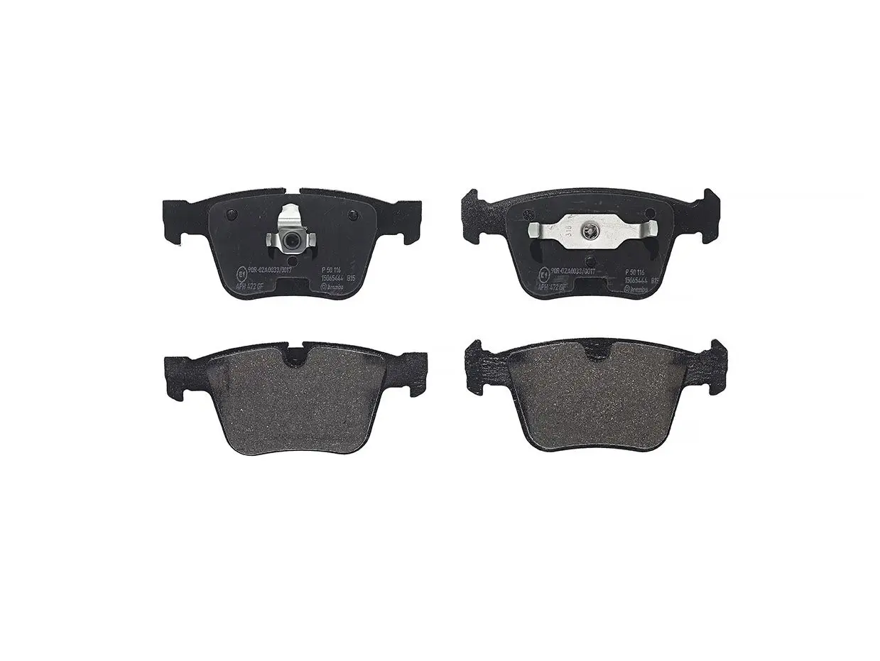 BREMBO Sada brzdových destiček, kotoučová brzda P50116