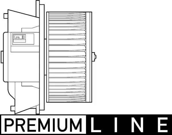 vnitřní ventilátor MAHLE AB 107 000P