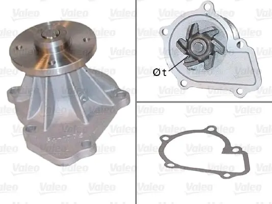 Vodní čerpadlo, chlazení motoru VALEO 506836