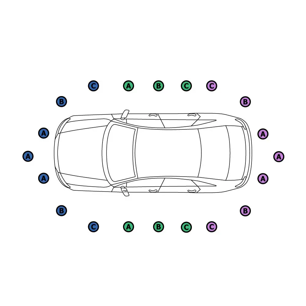 Parkovací senzor BOSCH 0 263 009 638