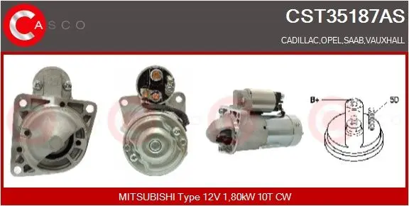 Startér CASCO CST35187AS