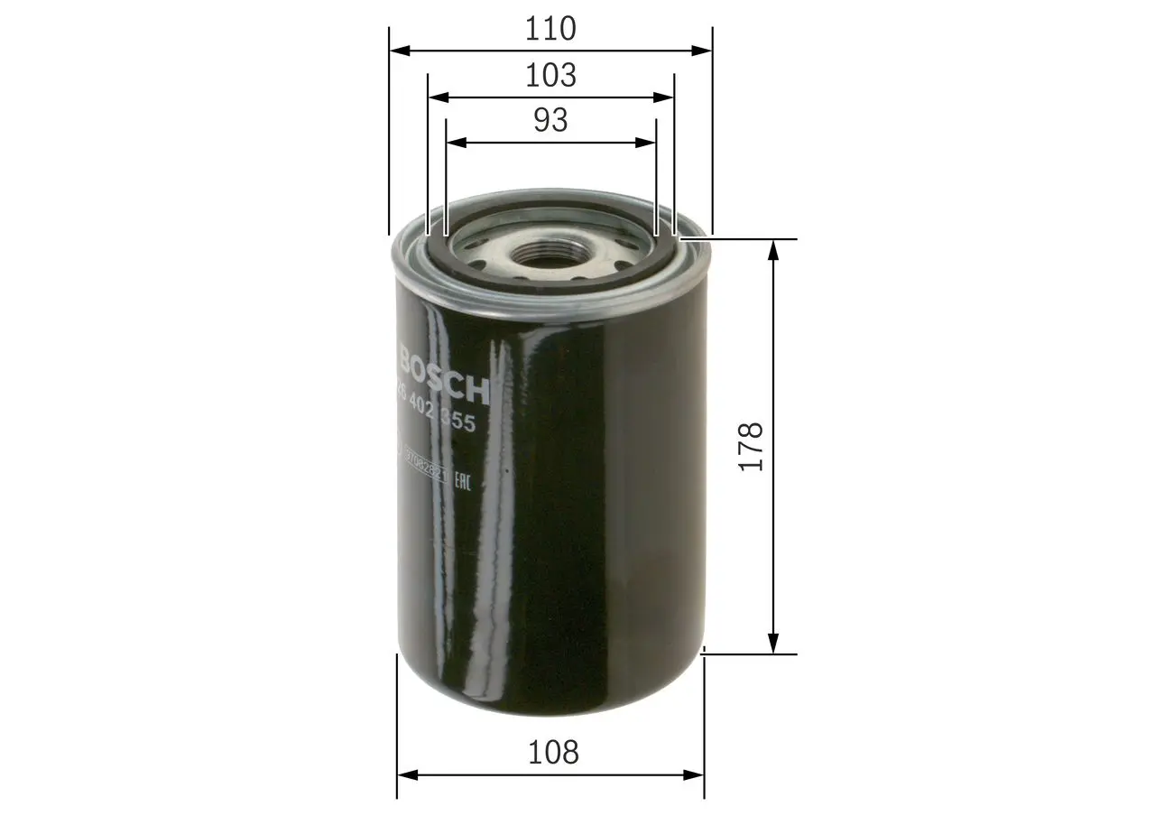 Olejový filtr BOSCH 0 451 301 207