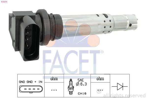 Zapalovací cívka FACET 9.6374