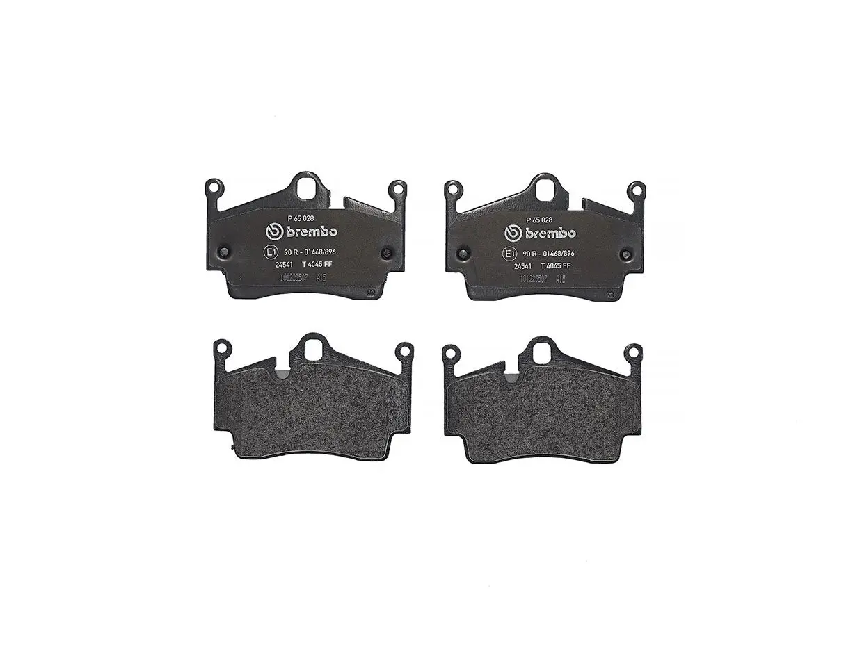 BREMBO Sada brzdových destiček, kotoučová brzda P65028