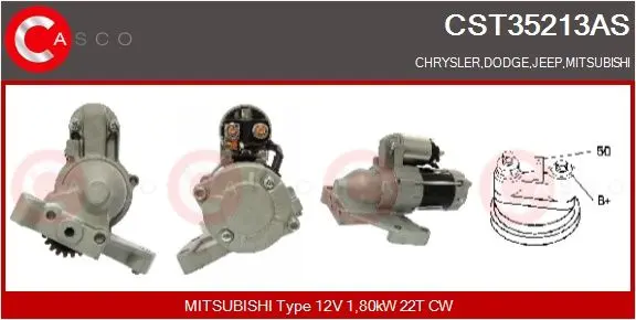 Startér CASCO CST35213AS