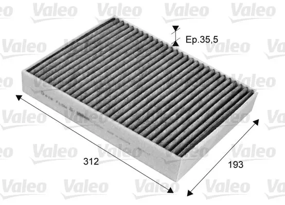 Filtr, vzduch v interiéru VALEO 715704