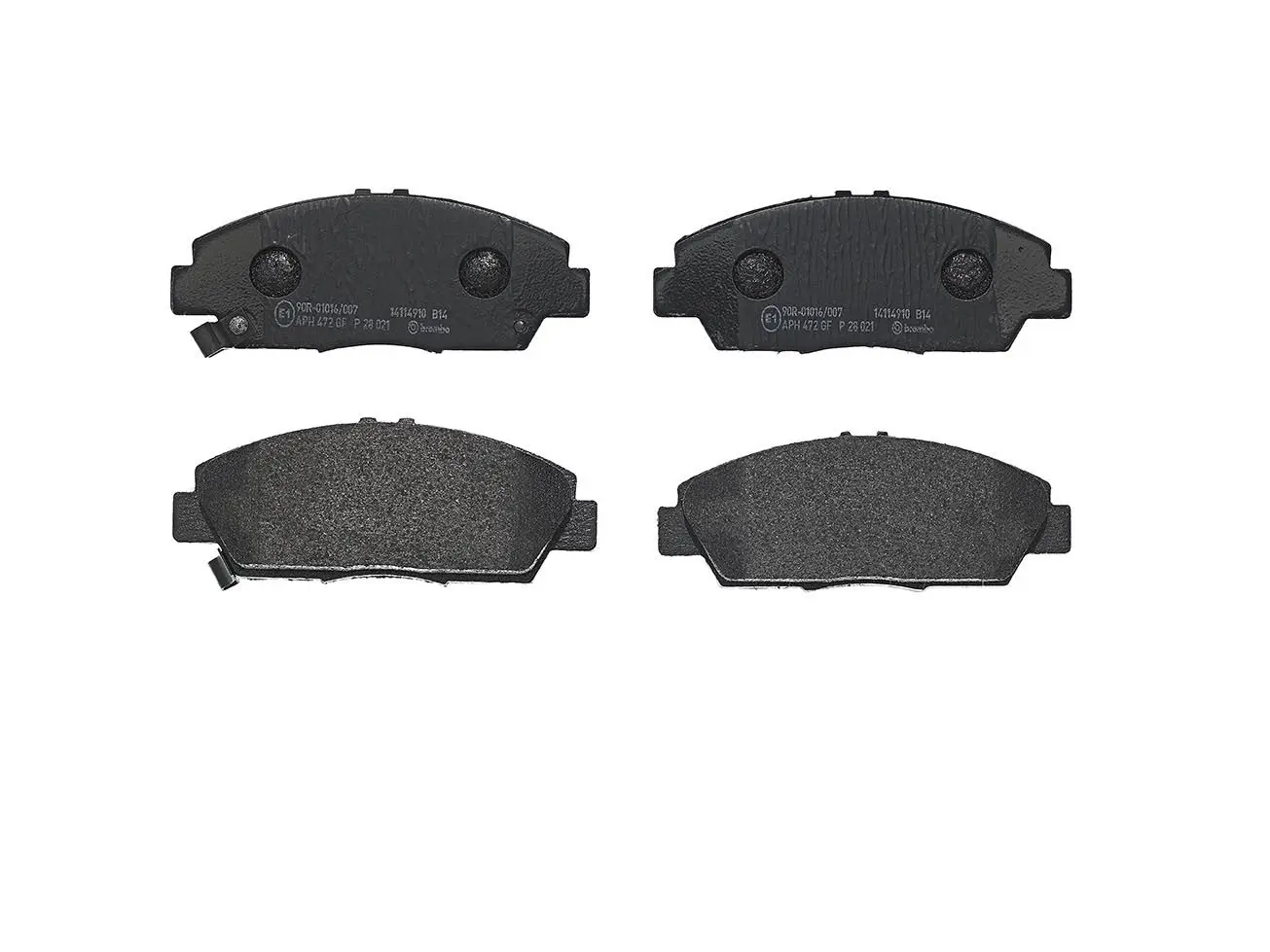 Sada brzdových destiček, kotoučová brzda BREMBO P 28 021