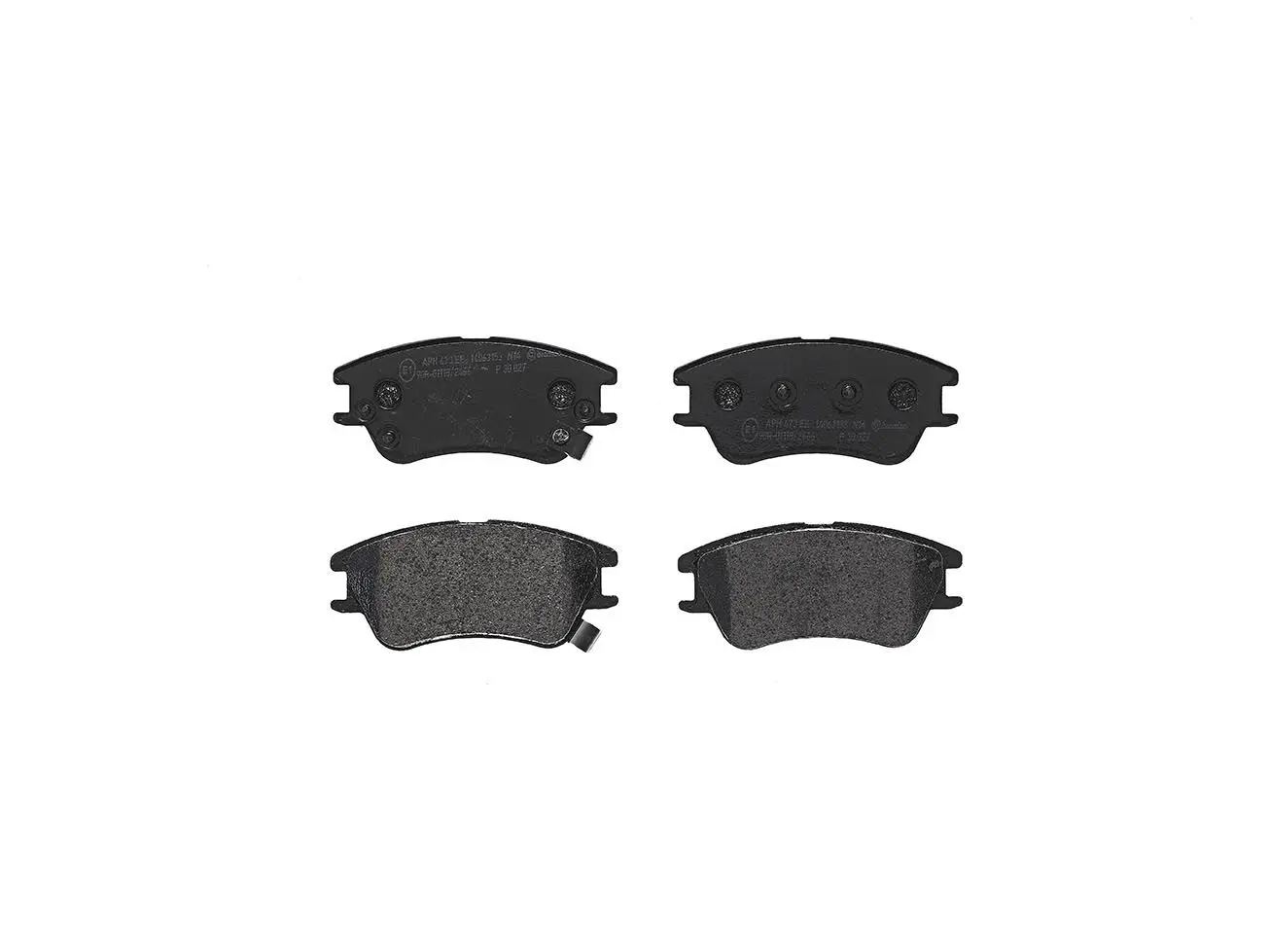 Sada brzdových destiček, kotoučová brzda BREMBO P 30 027