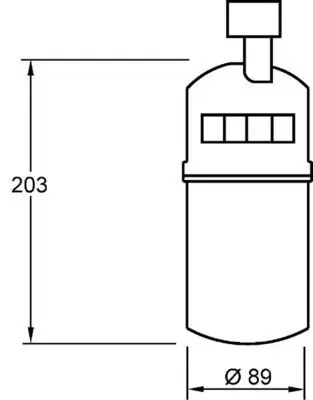 Sušárna, klimatizace MAHLE AD 275 000S