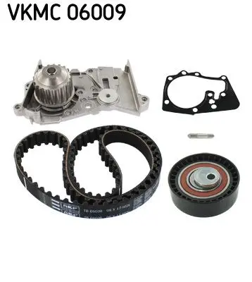 SKF Vodní pumpa + sada ozubeného řemene VKMC06009