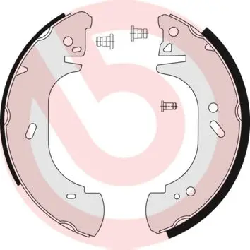 Sada brzdových čelistí BREMBO S 24 522