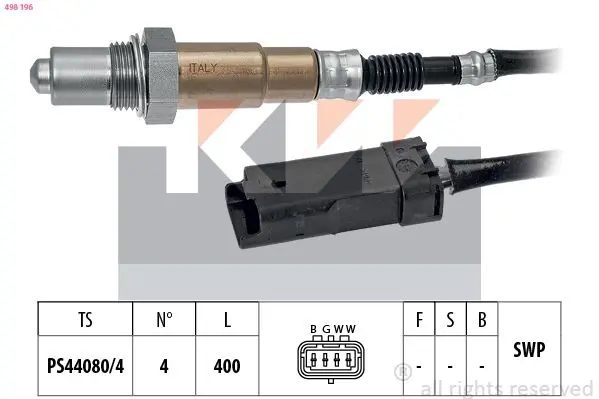 Lambda sonda KW 498 196